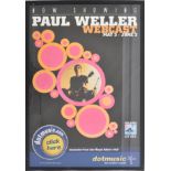 CONTEMPORARY POINT OF SALE PAUL WELLER MUSIC POSTER
