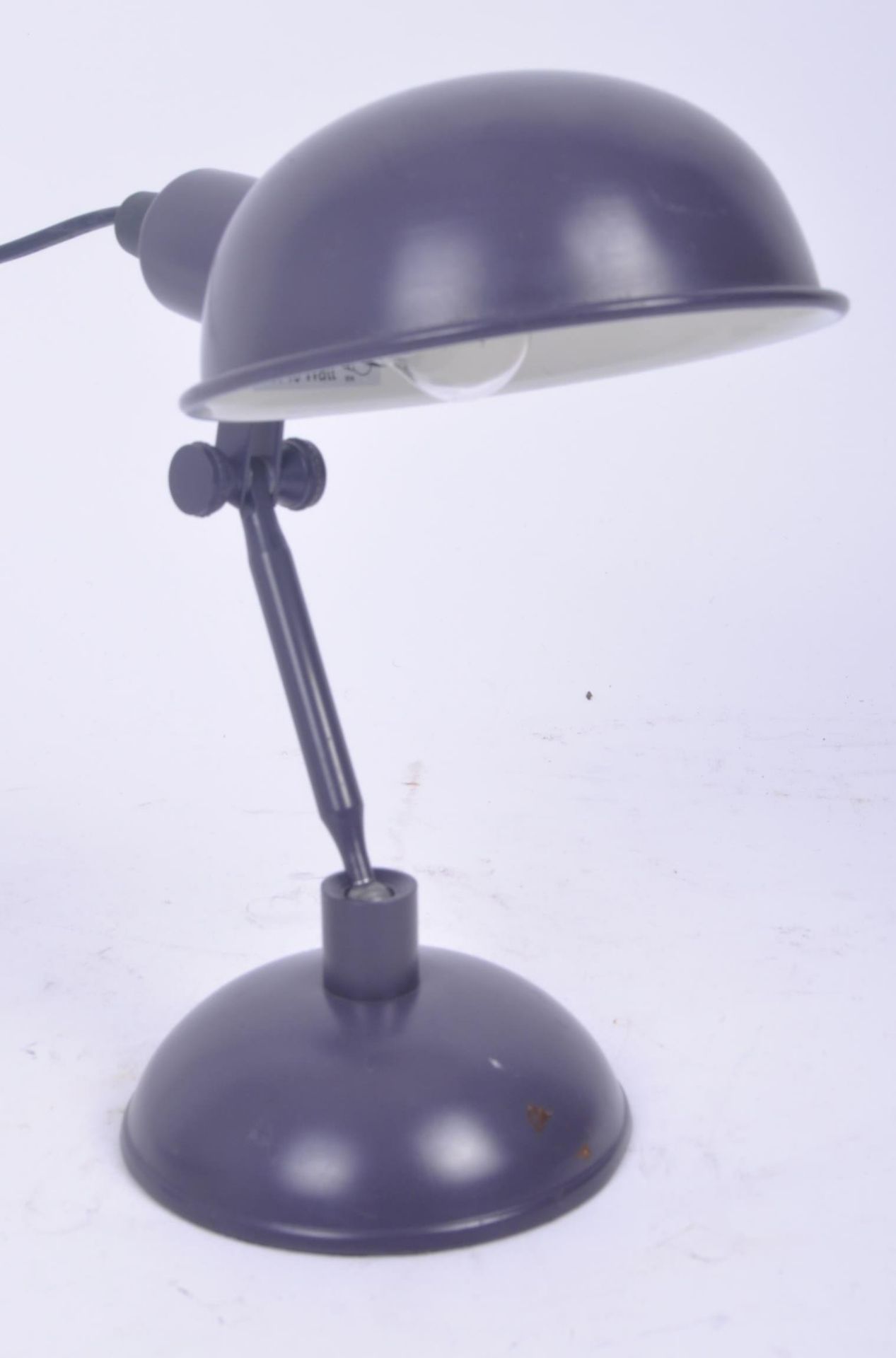 HABITAT - VINTAGE SMALL PURPLE BEDSIDE LAMP - Image 2 of 6