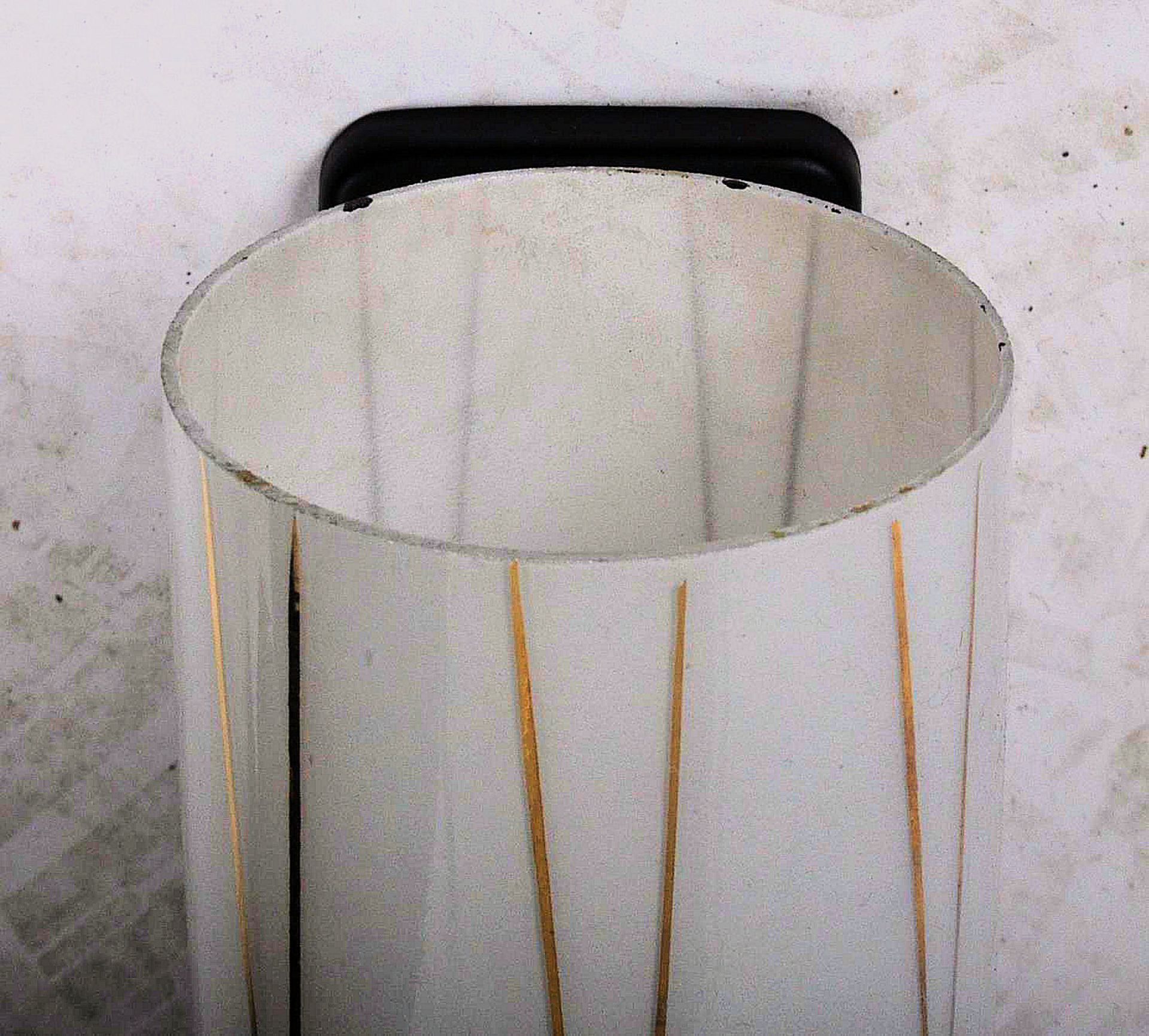 RETRO MID CENTURY CEILING LIGHT AND MATCHING WALL SCONCE - Image 7 of 8