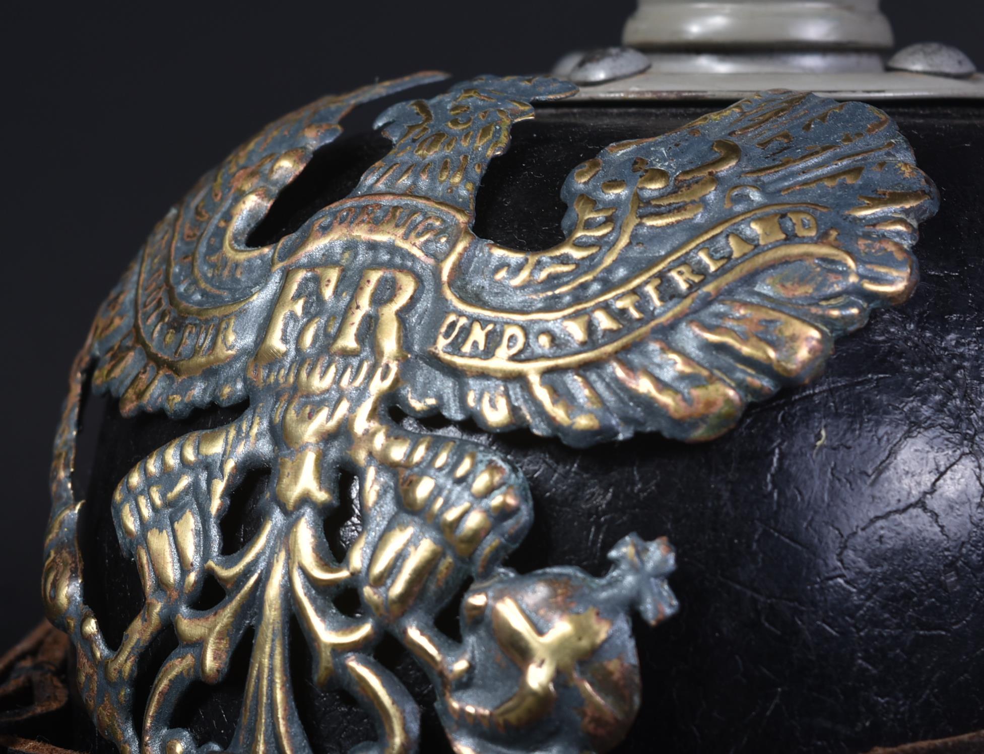 WWI IMPERIAL GERMAN ARMY PICKELHAUBE HELMET