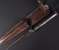 WWI FIRST WORLD WAR TRENCH FIGHTING KNIFE / SPIKE DAGGER