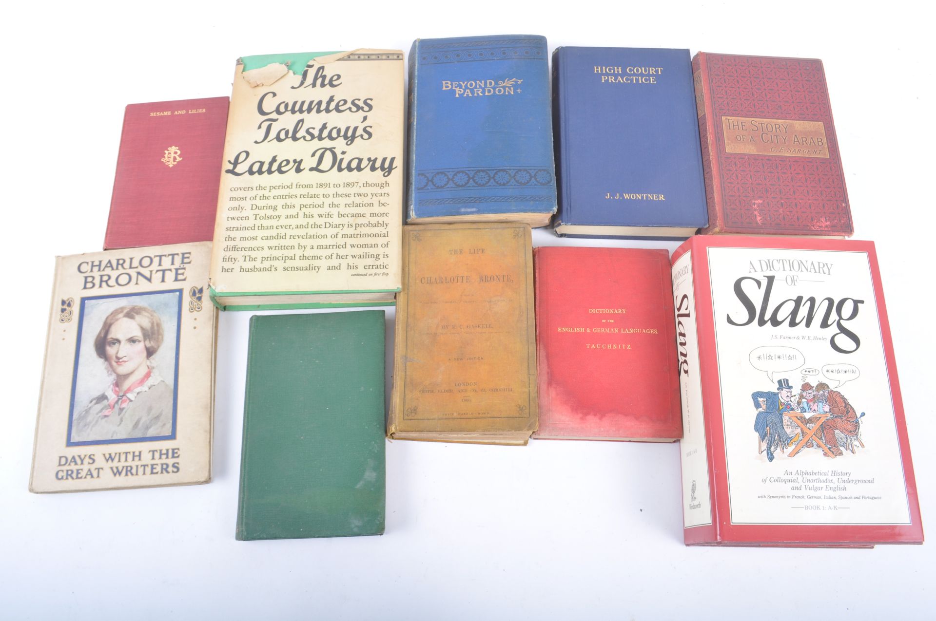 COLLECTION OF 19TH & 20TH CENTURY FICTION BOOKS