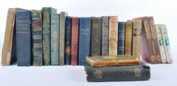 COLLECTION OF 19TH / 20TH CENTURY FICTION BOOKS