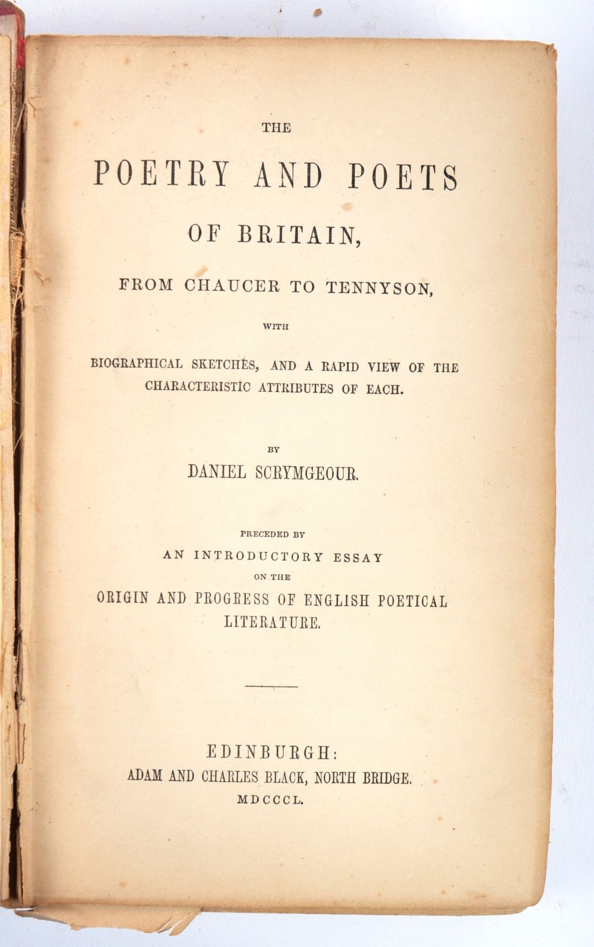 COLLECTION OF BOOKS 19TH / 20 TH CENTURY POETS - Image 5 of 5