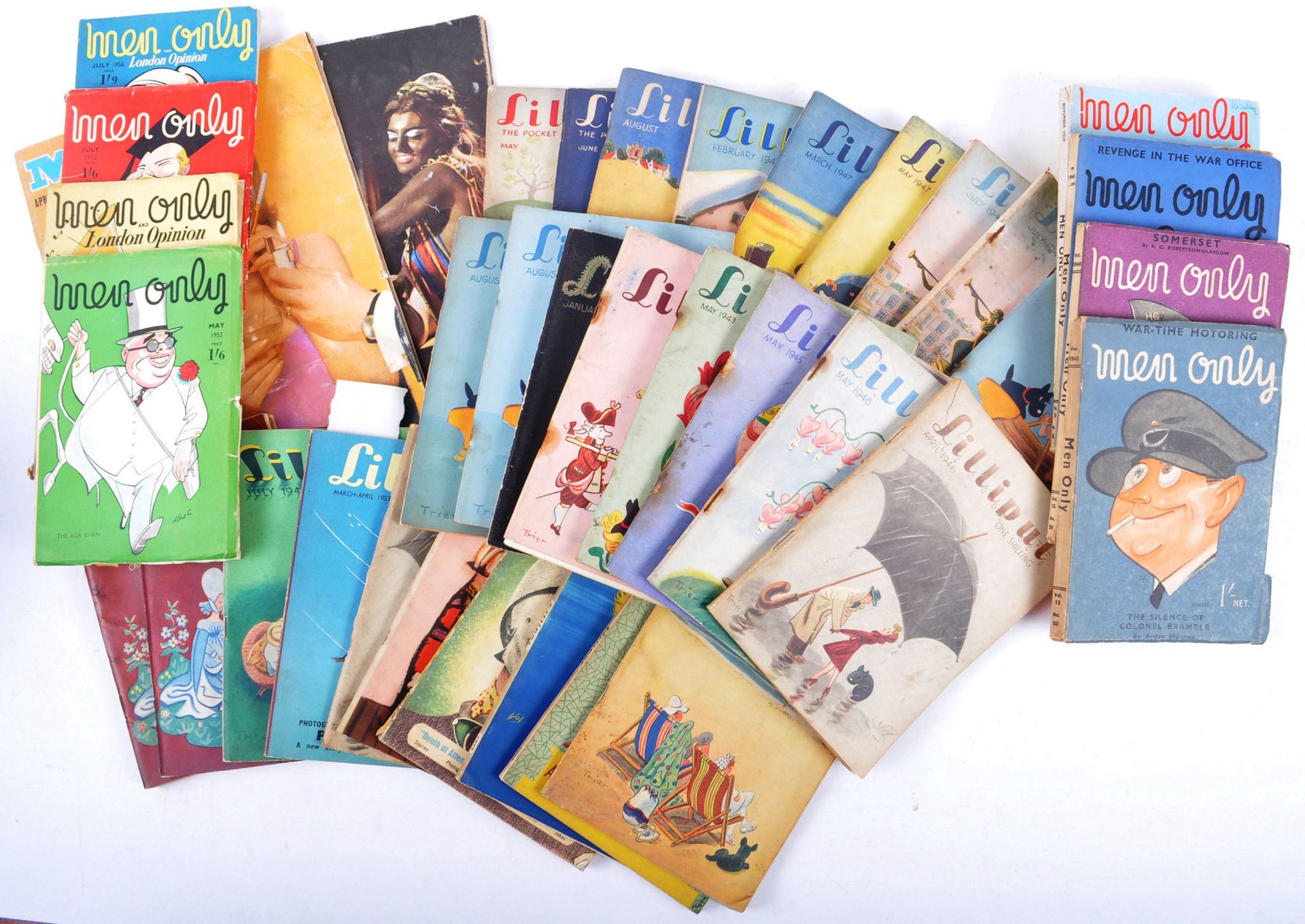 LARGE COLLECTION OF LILLIPUT MAGAZINES