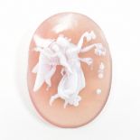 CARVED HARDSTONE CAMEO