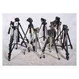 MIXED COLLECTION OF TRIPODS
