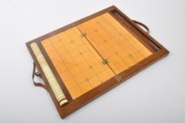 VINTAGE 1960S CHINESE XIANGQI ELEPHANT CHESS BOARD GAME