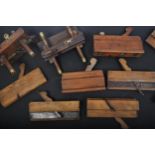 COLLECTION OF 20TH CENTURY WOODEN PLANES - MAJORITY NAMED