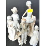 COLLECTION VINTAGE SPANISH PORCELAIN FIGURINES