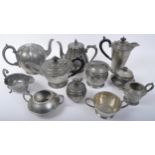 COLLECTION 19TH CENTURY PEWTER - CRAFTSMAN - CULFONIA