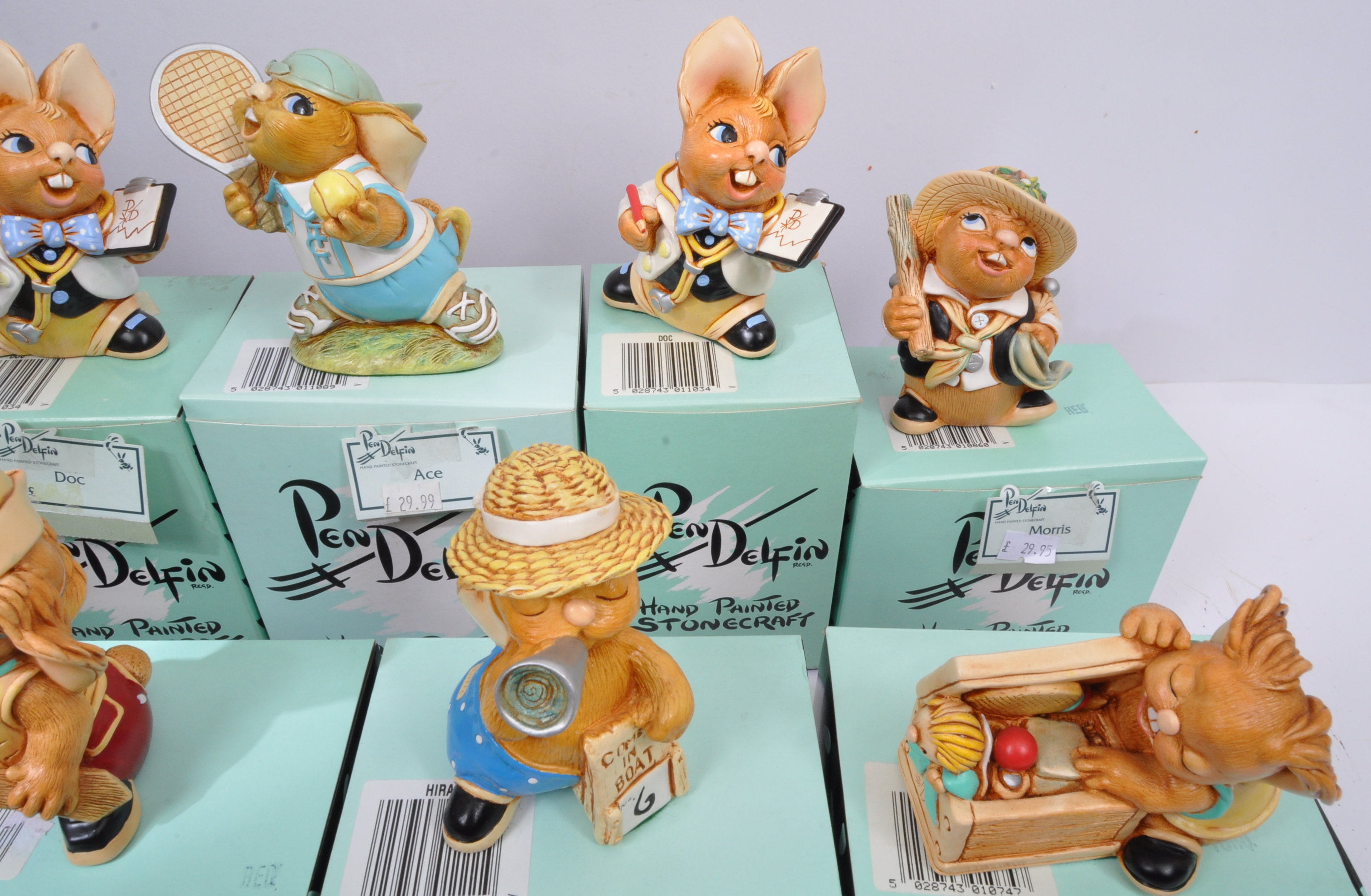 COLLECTION OF NOS BOXED PENDELFIN BUNNY RABBIT FIGURES - Image 2 of 5