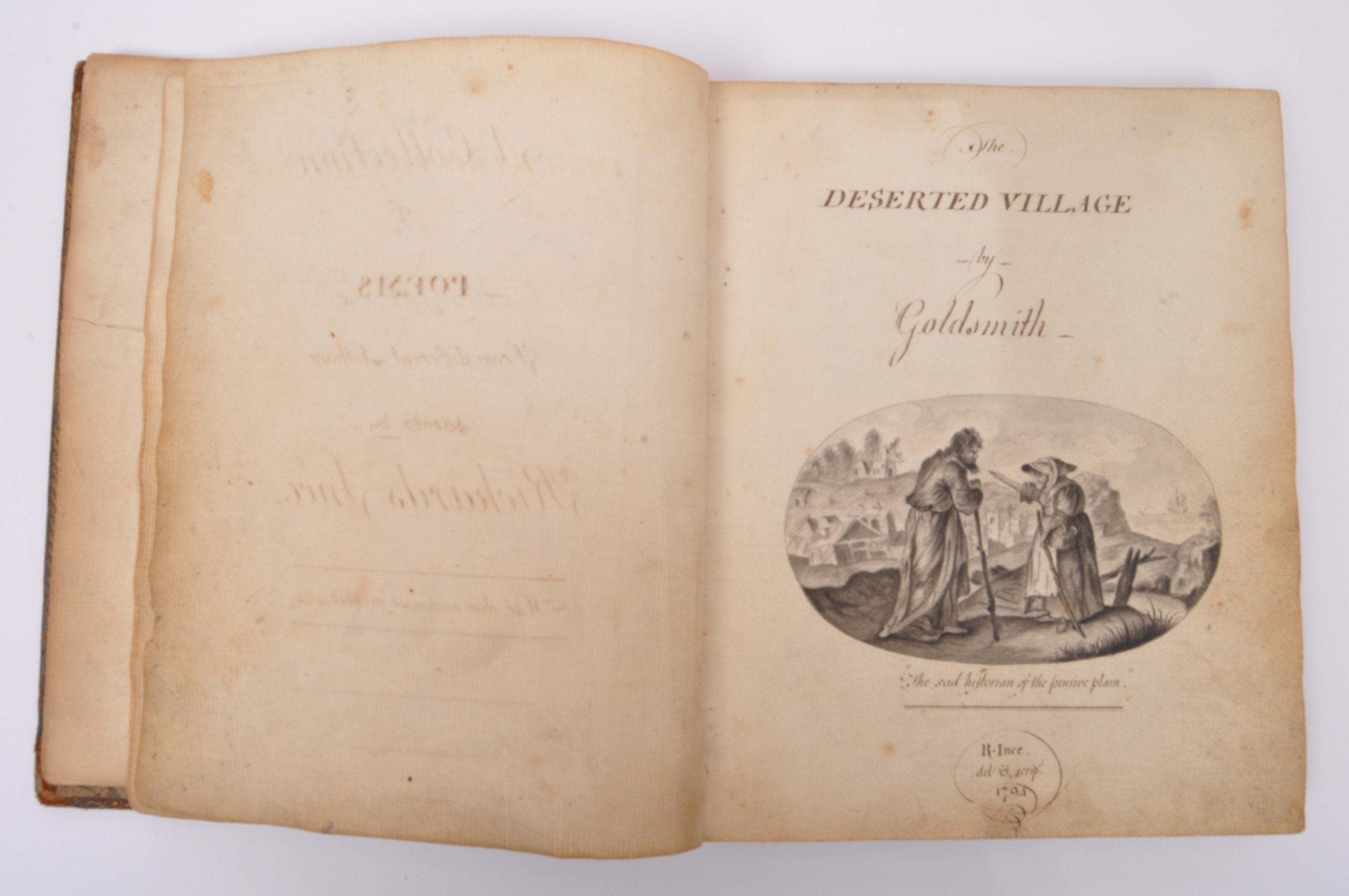 1794 - A COLLECTION OF POEMS - HANDWRITTEN MANUSCRIPT BOOK