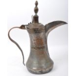 EARLY 19TH CENTURY MORCOCCAN COPPER DALLAH COFFEE POT