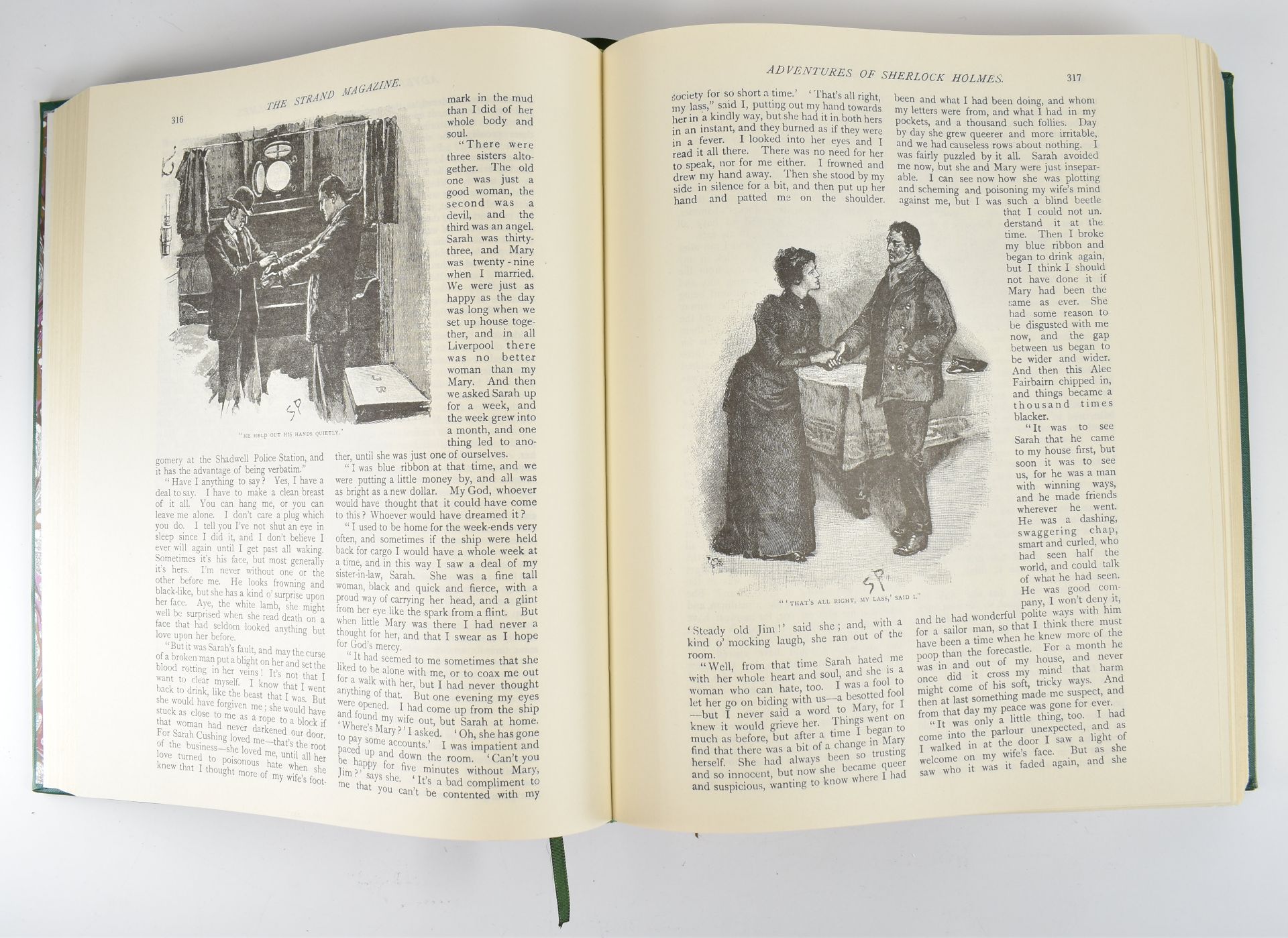 SIR A. C. DOYLE - ILLUSTRATED SHERLOCK HOLMES - MIDPOINT PRESS - Image 5 of 5