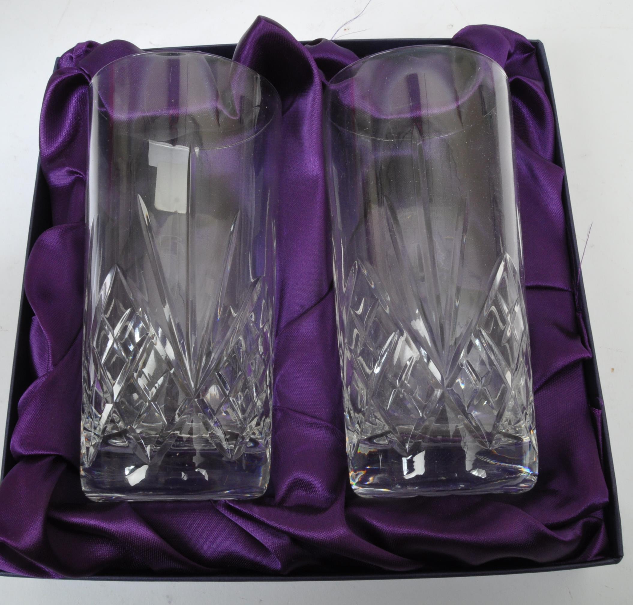 NOS ROYAL SCOT CRYSTAL HAND CUT DRINKING GLASSES - Image 5 of 5