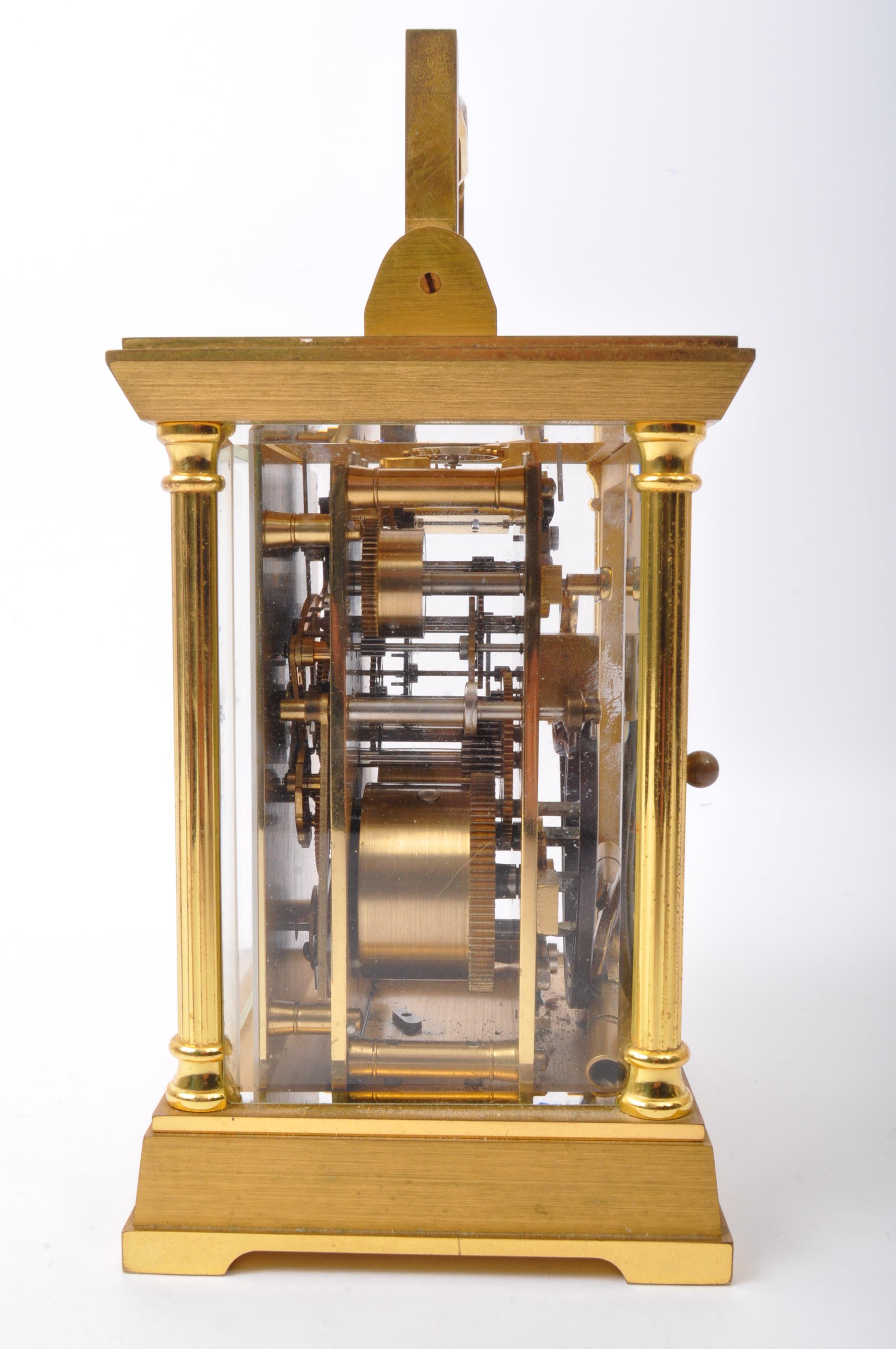 DENT OF LONDON - BRASS GILDED CARRIAGE CLOCK - Image 5 of 8