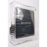 NOS WATERFORD CRYSTAL LISMORE PHOTO FRAME IN BOX