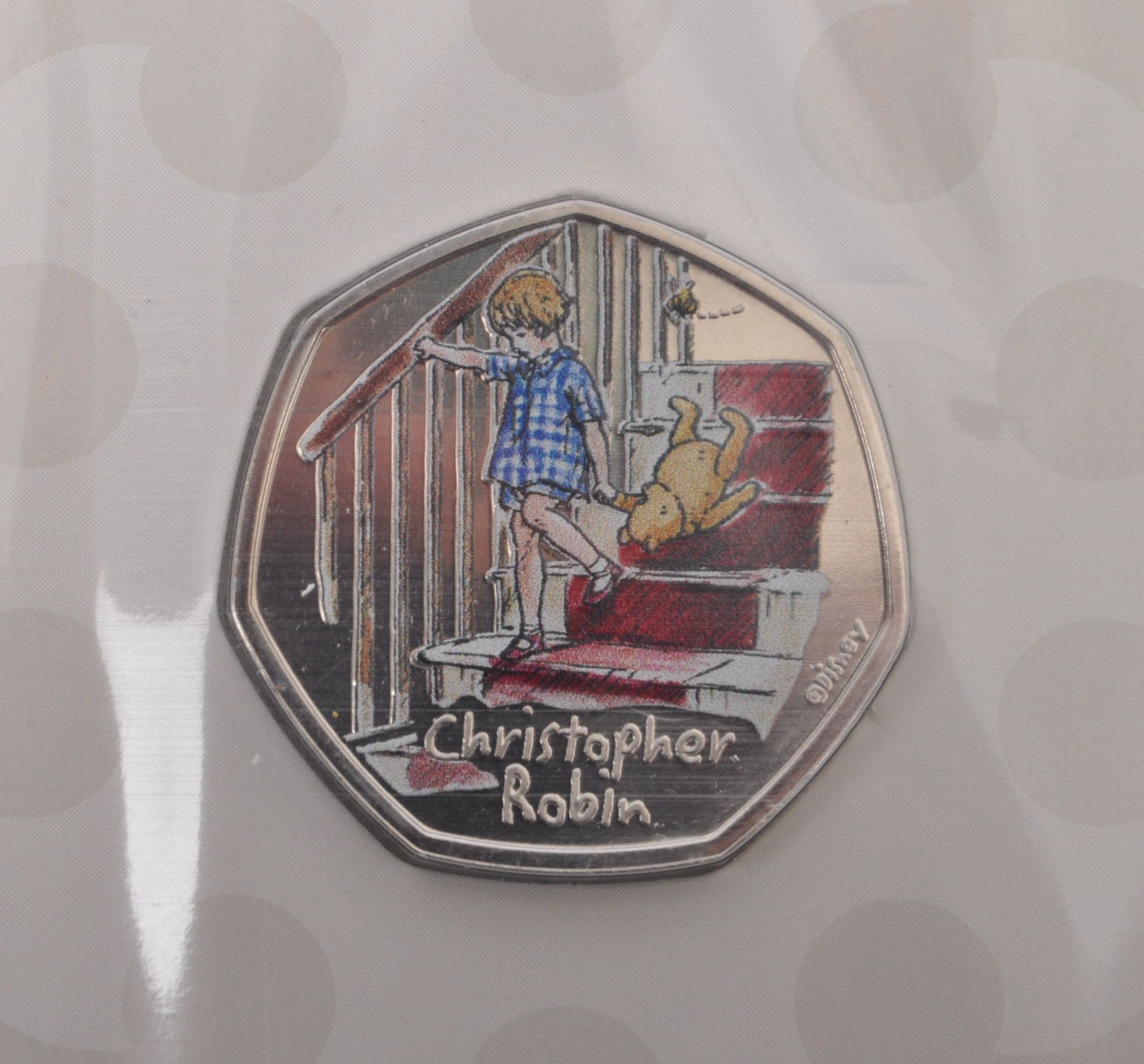 ROYAL MINT - WINNIE THE POOH - DISNEY FIFTY PENCE COINS - Image 3 of 5