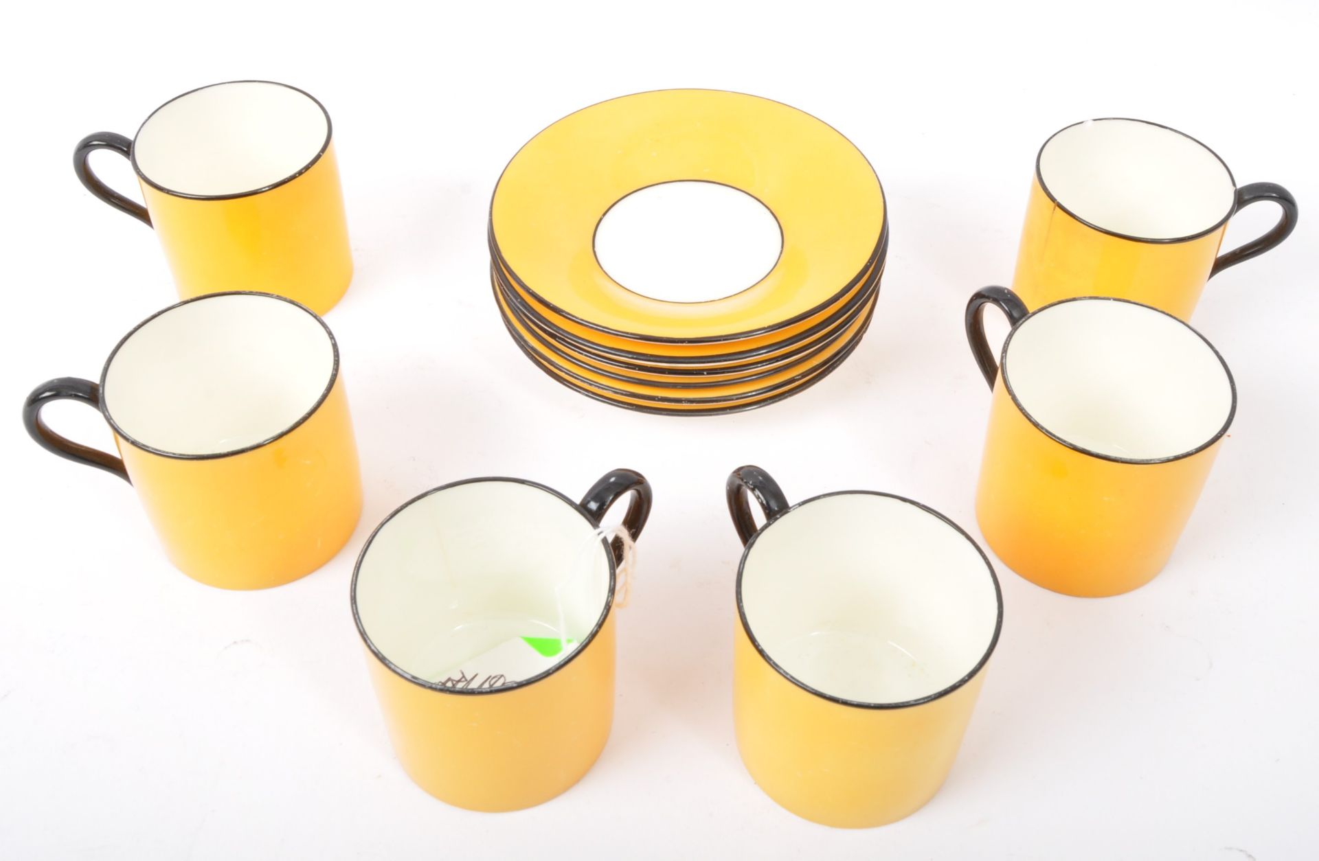 HEAL & SON - TWO TONE COFFEE AND TEA SERVICE