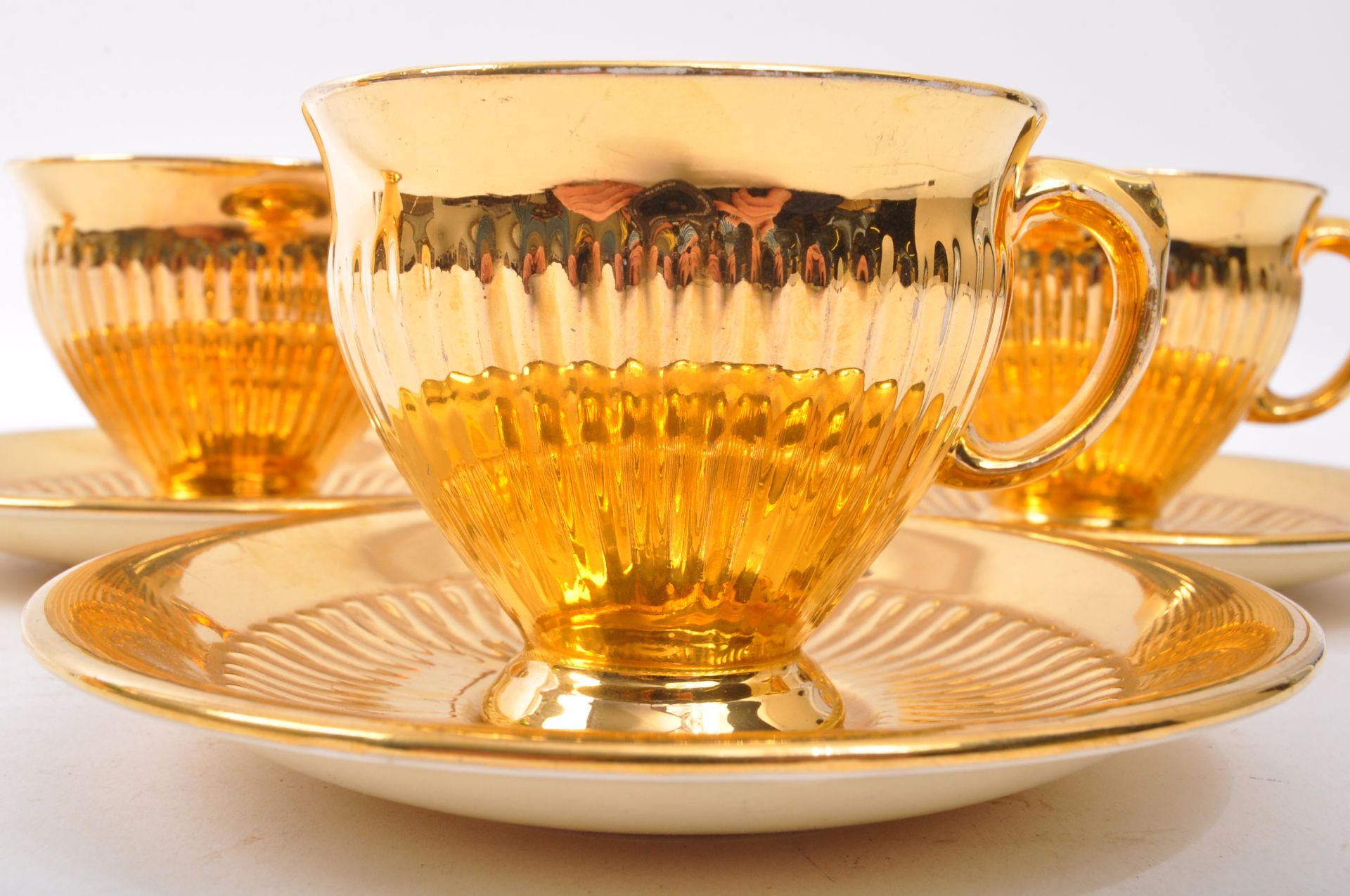 20TH CENTURY ROYAL WINTON CHINA GILT COFFEE SET - Image 5 of 5