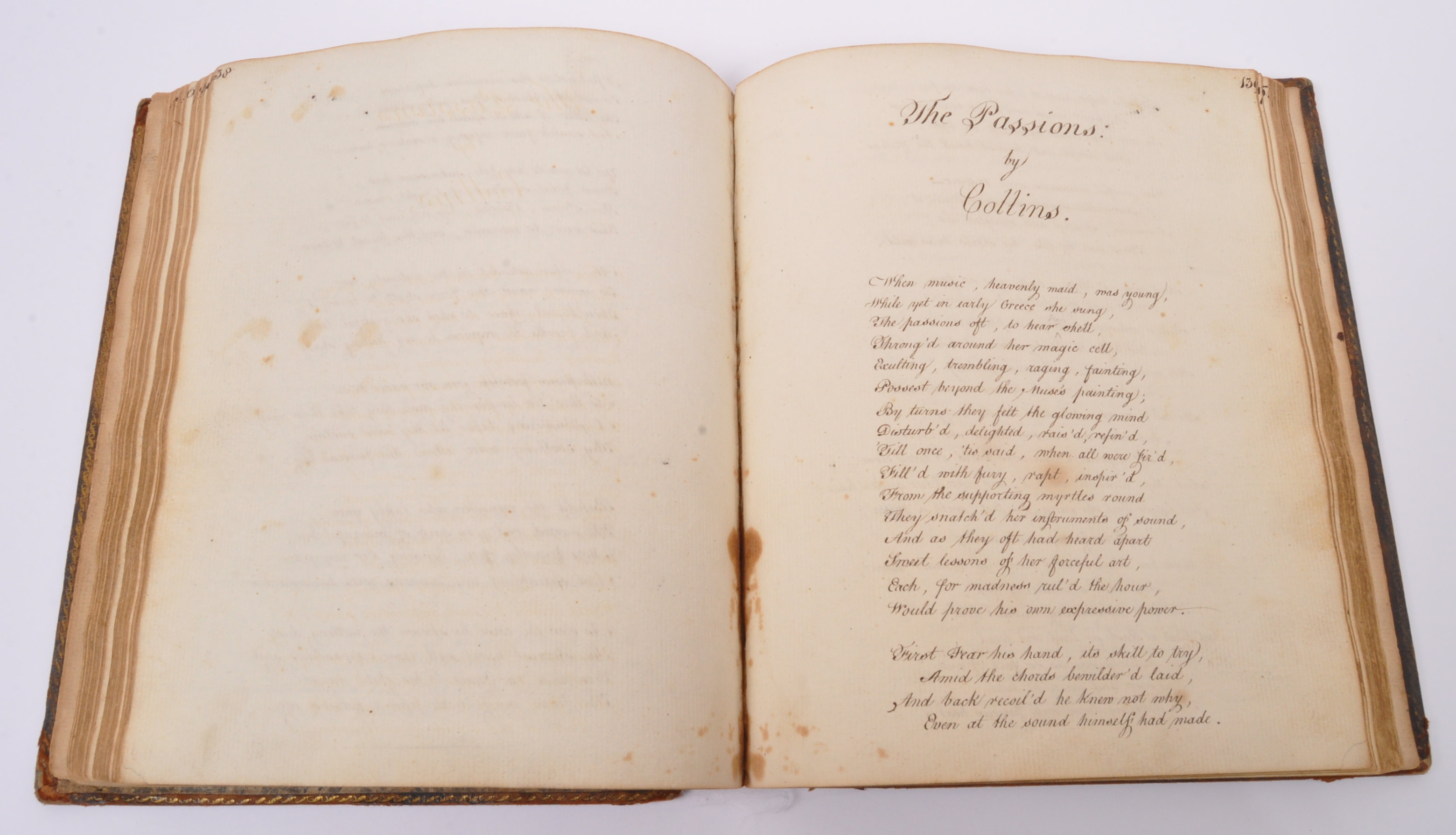 1794 - A COLLECTION OF POEMS - HANDWRITTEN MANUSCRIPT BOOK - Image 10 of 13