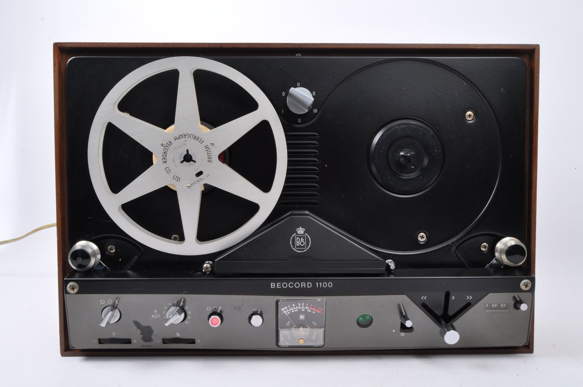 MID 20TH CENTURY BANG & OLUFSEN 'BEOCORD 1100' TAPE RECORDER