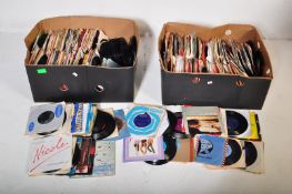 LARGE COLLECTION OF FORTY FIVE VINYL SINGLES