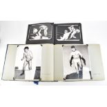 WRESTLING - TWO MID-CENTURY PHOTOGRAPH ALBUMS