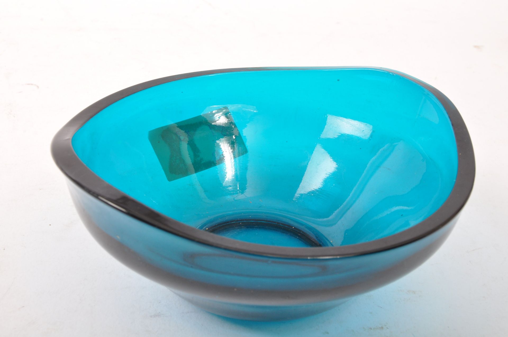 COLLECTION MID CENTURY GLASS - VASE - BOWL - TAZZA - Image 5 of 5