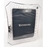 NOS WATERFORD CRYSTAL LISMORE PHOTO FRAME