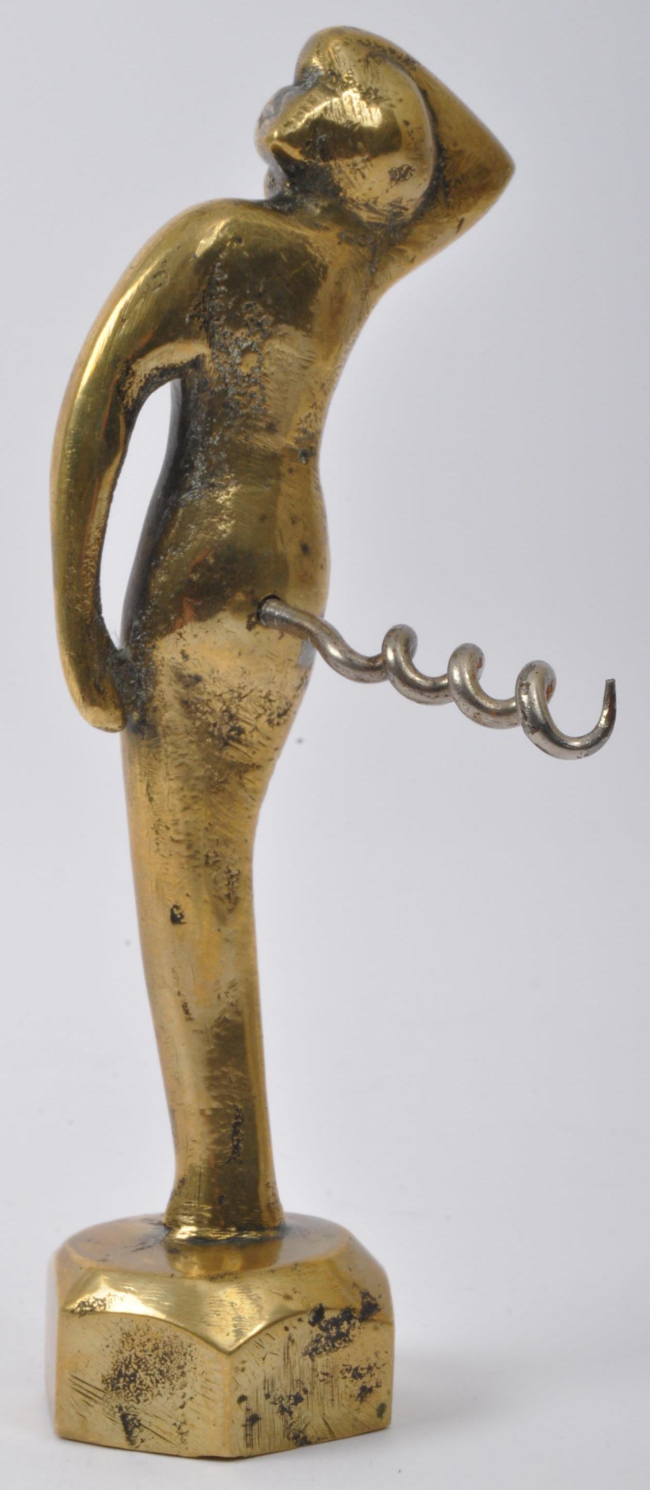 EARLY 20TH CENTURY HEAVY BRASS BOTTLE OPENER - Image 2 of 5