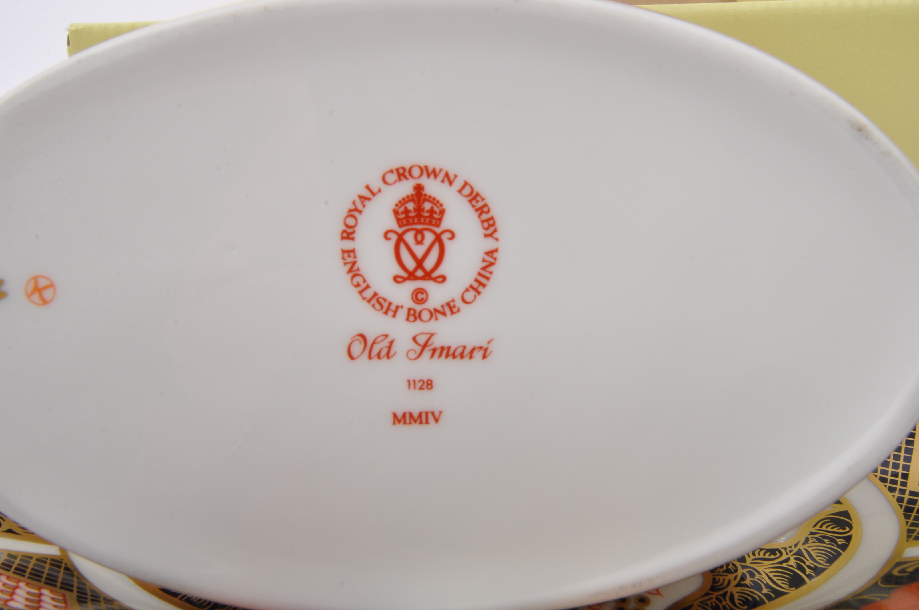 ROYAL CROWN DERBY - 'OLD IMARI' SAUCE BOAT & SAUCER - Image 3 of 6