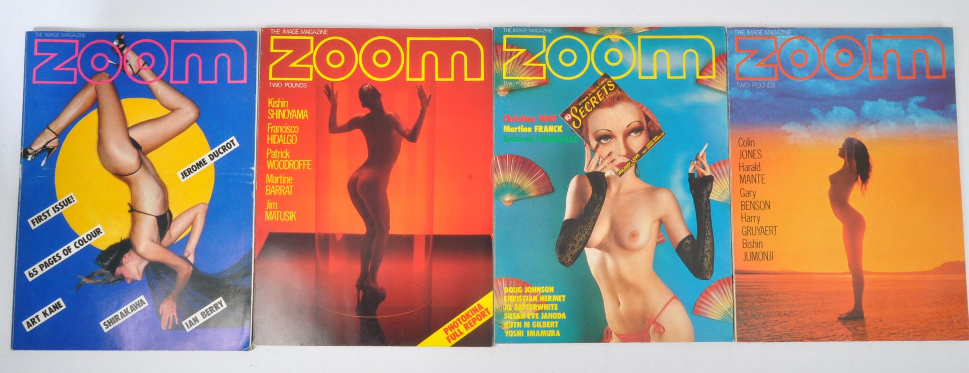 ZOOM MAGAZINE - 1970S EIGHT NUDE PHOTOGRAPHY MAGAZINES - Image 2 of 6