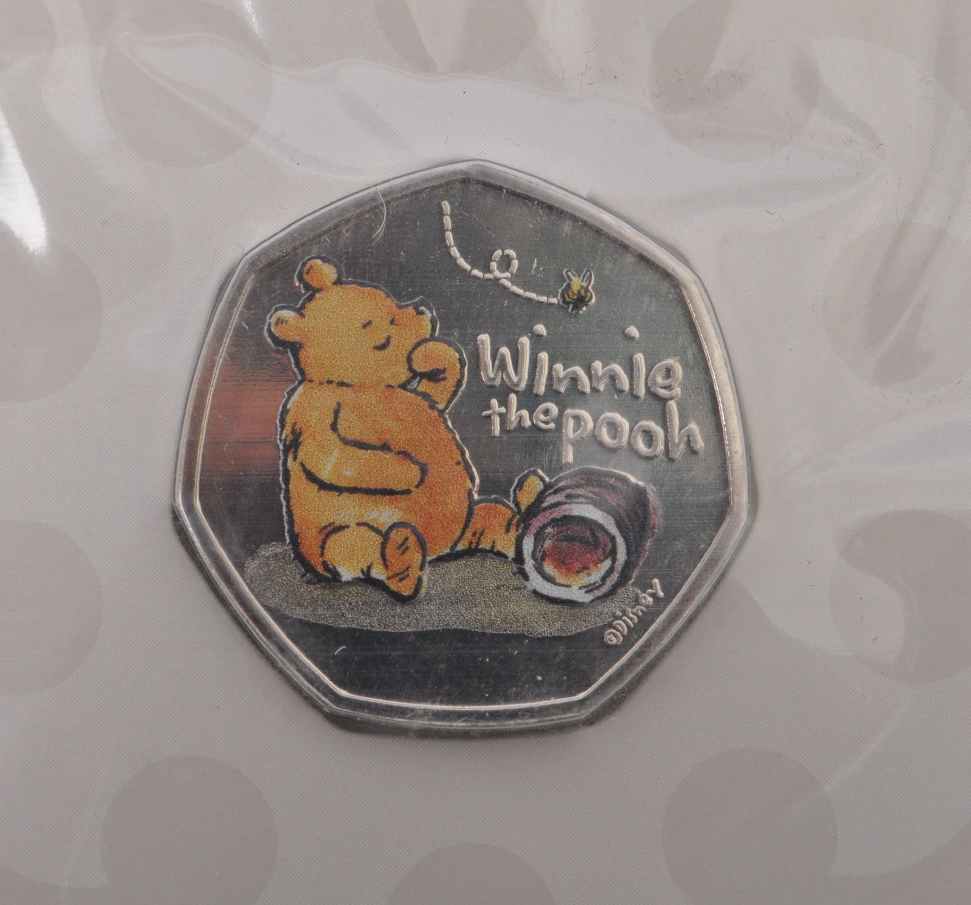 ROYAL MINT - WINNIE THE POOH - DISNEY FIFTY PENCE COINS - Image 4 of 5