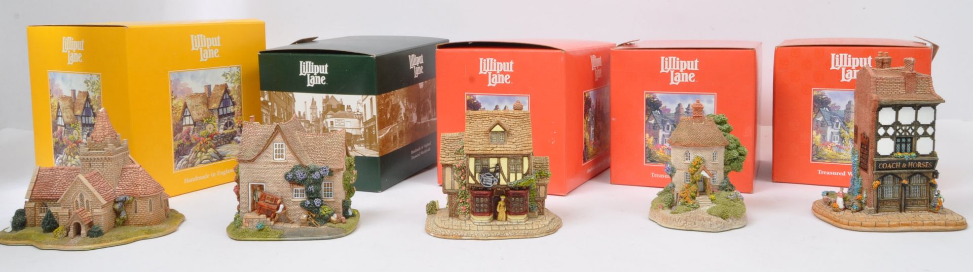 LILLIPUT LANE - HANDMADE RESIN SCULPTURES - COLLECTION