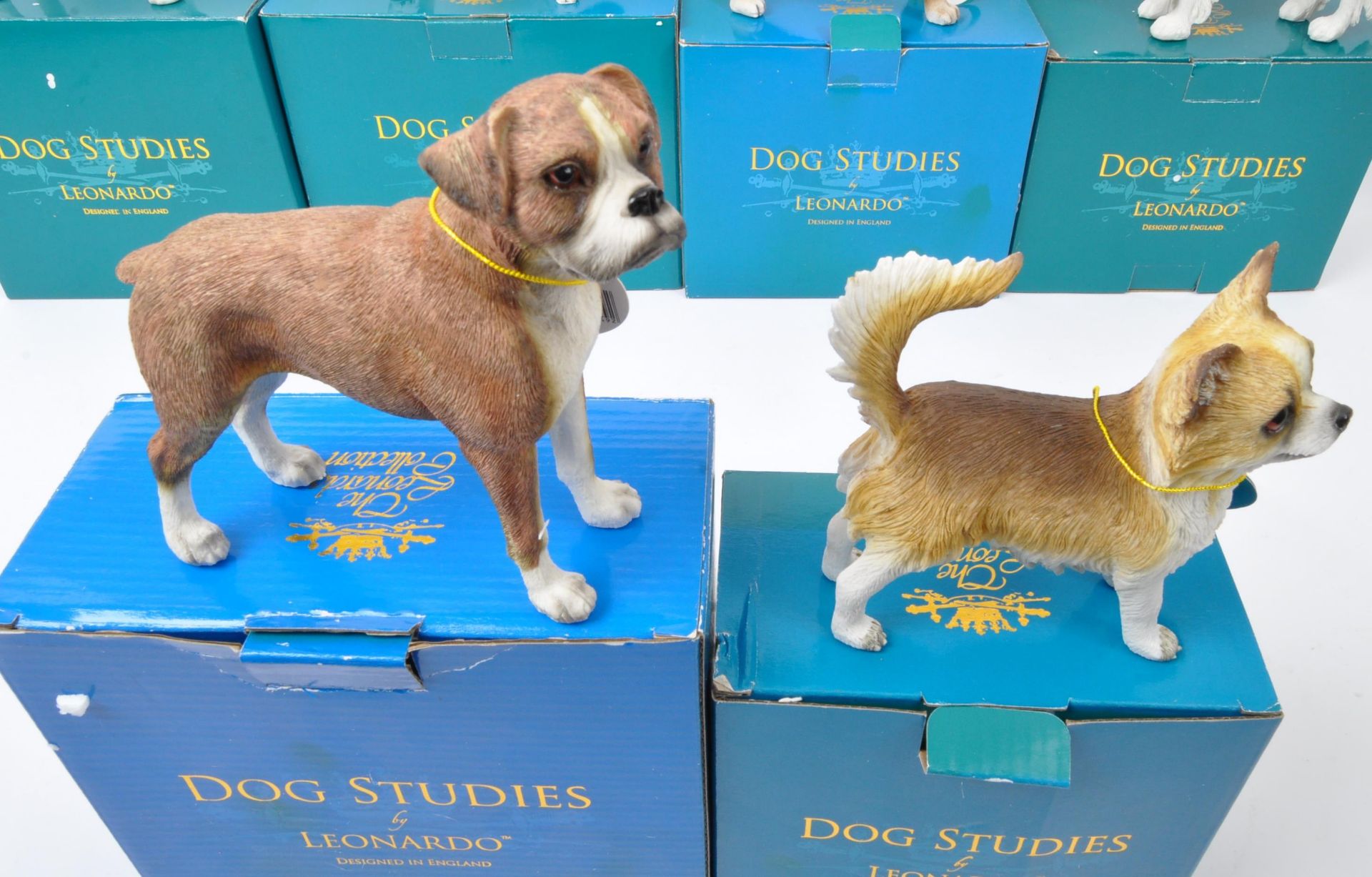 LEONARDO COLLECTION NOS BOXED DOG FIGURINES - Image 2 of 5