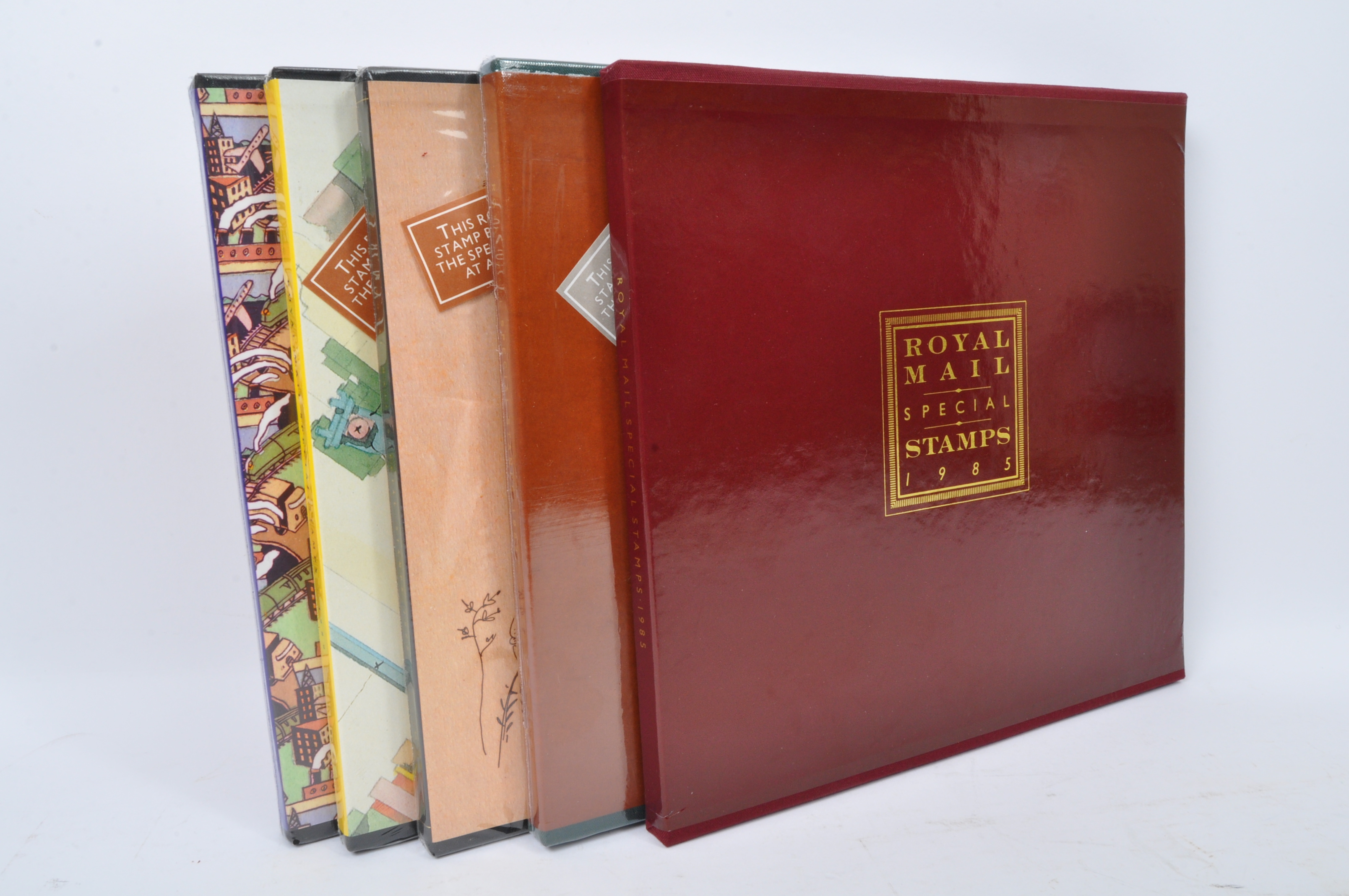 FIVE 20TH CENTURY ROYAL MAIL SPECIAL STAMPS ALBUMS