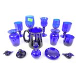 BRISTOL BLUE CUT GLASS - CONTEMPORARY COLLECTION