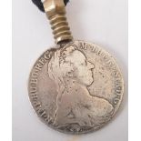 1790 AUSTRIAN MARIA THERESA 925 SILVER THALER COIN