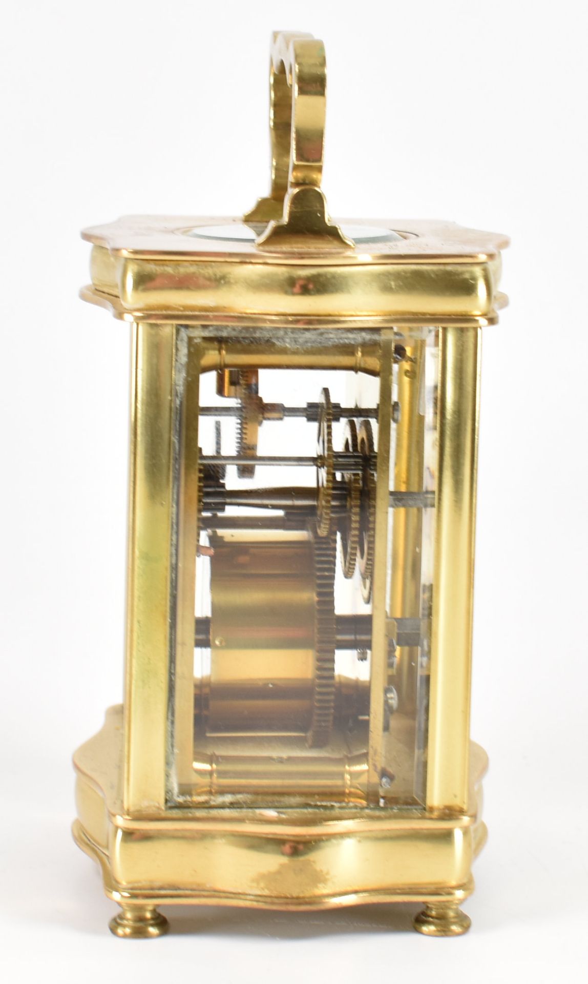 20TH CENTURY BRASS CARRIAGE CLOCK - Image 3 of 5