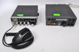 TWO RETRO VINTAGE TRANSCEIVER RADIOS - PRESIDENT & MIDLAND