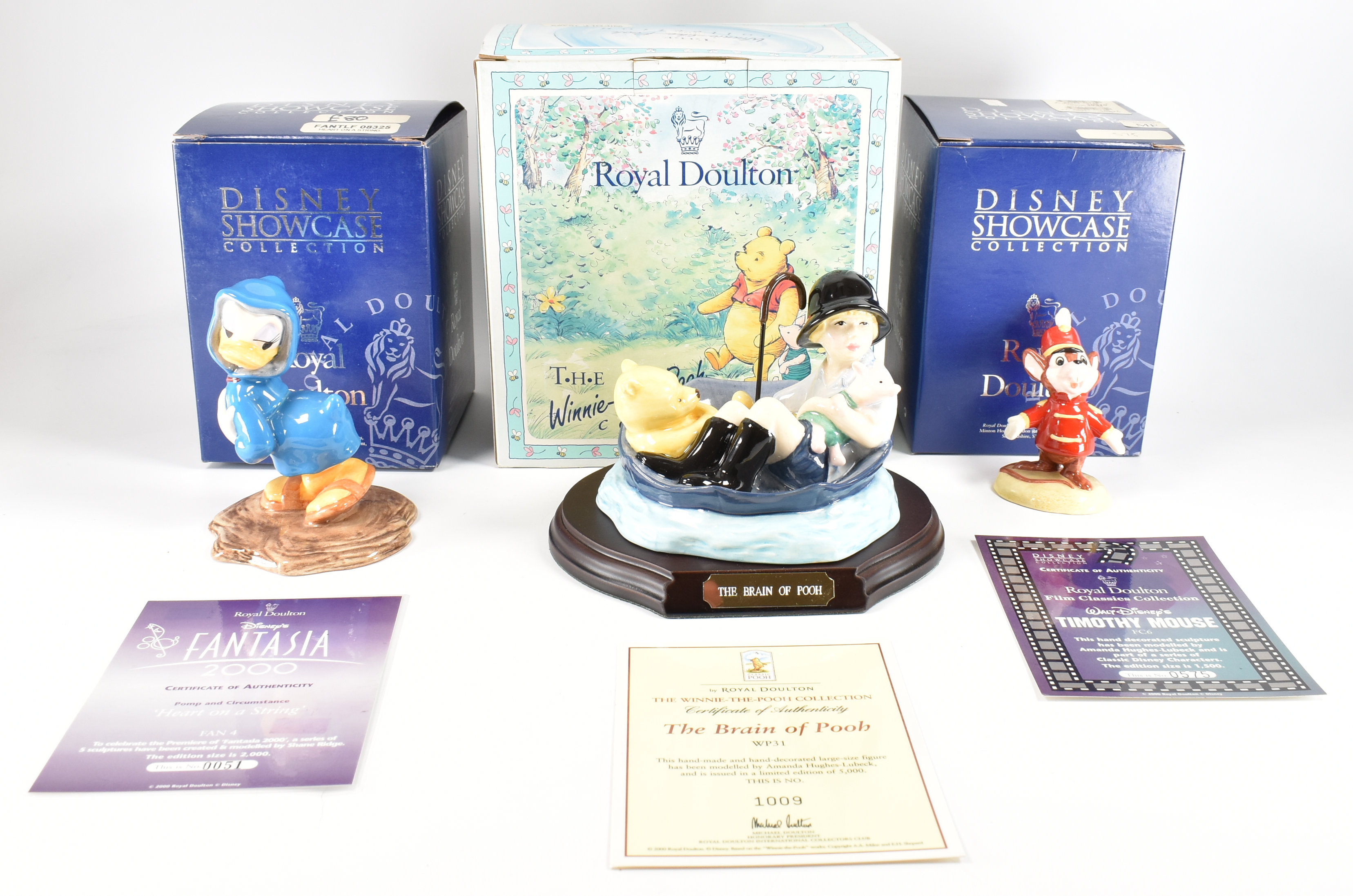 NOS ROYAL DOULTON WINNIE THE POOH & DISNEY COLLECTIONS ITEMS