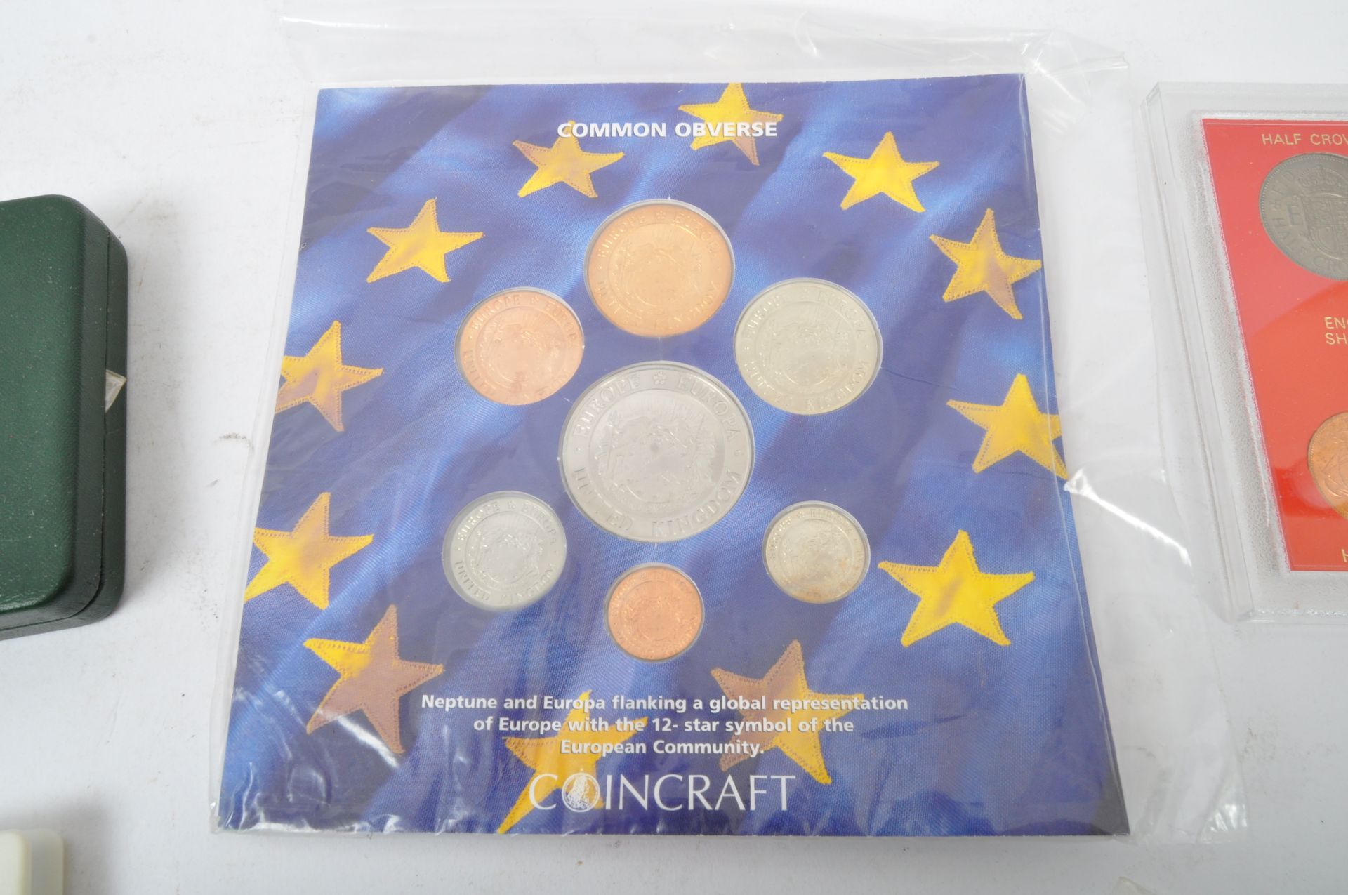 COLLECTION OF VINTAGE COMMEMORATIVE UK COIN SETS - Image 2 of 5