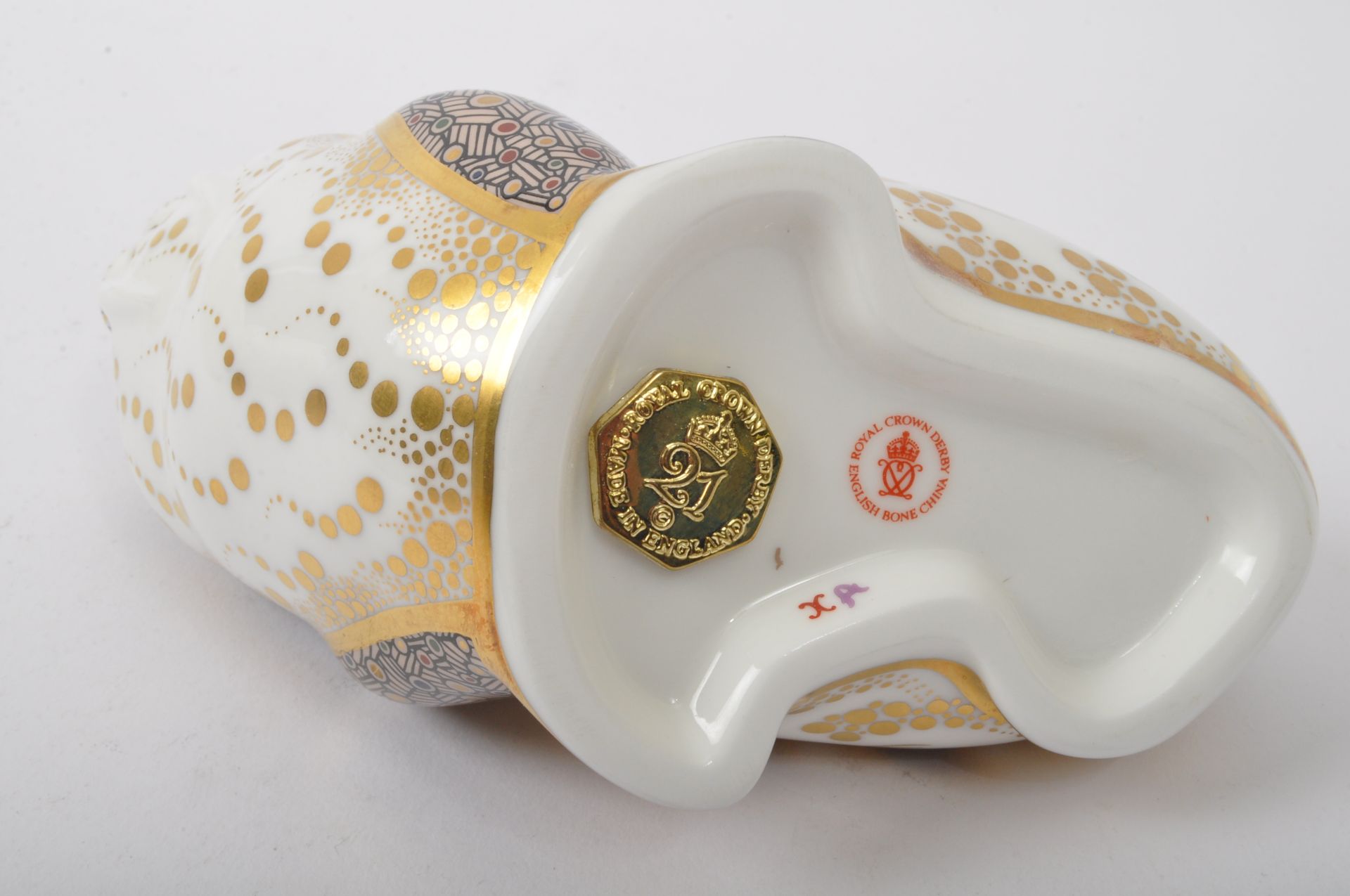 ROYAL CROWN DERBY - RUSSIAN WALRUS - BONE CHINA PAPERWEIGHT - Image 4 of 5