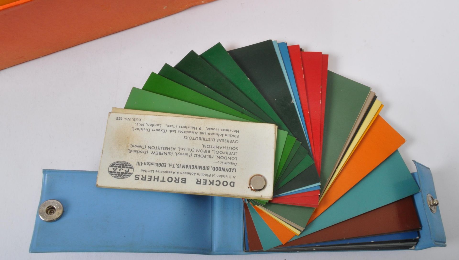 COLLECTION OF DOCKERS BROTHERS CLASS COLOUR SWATCHES - Image 5 of 6