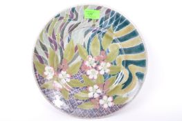 VINTAGE DESMOND CLOVER STUDIO POTTERY PLATE