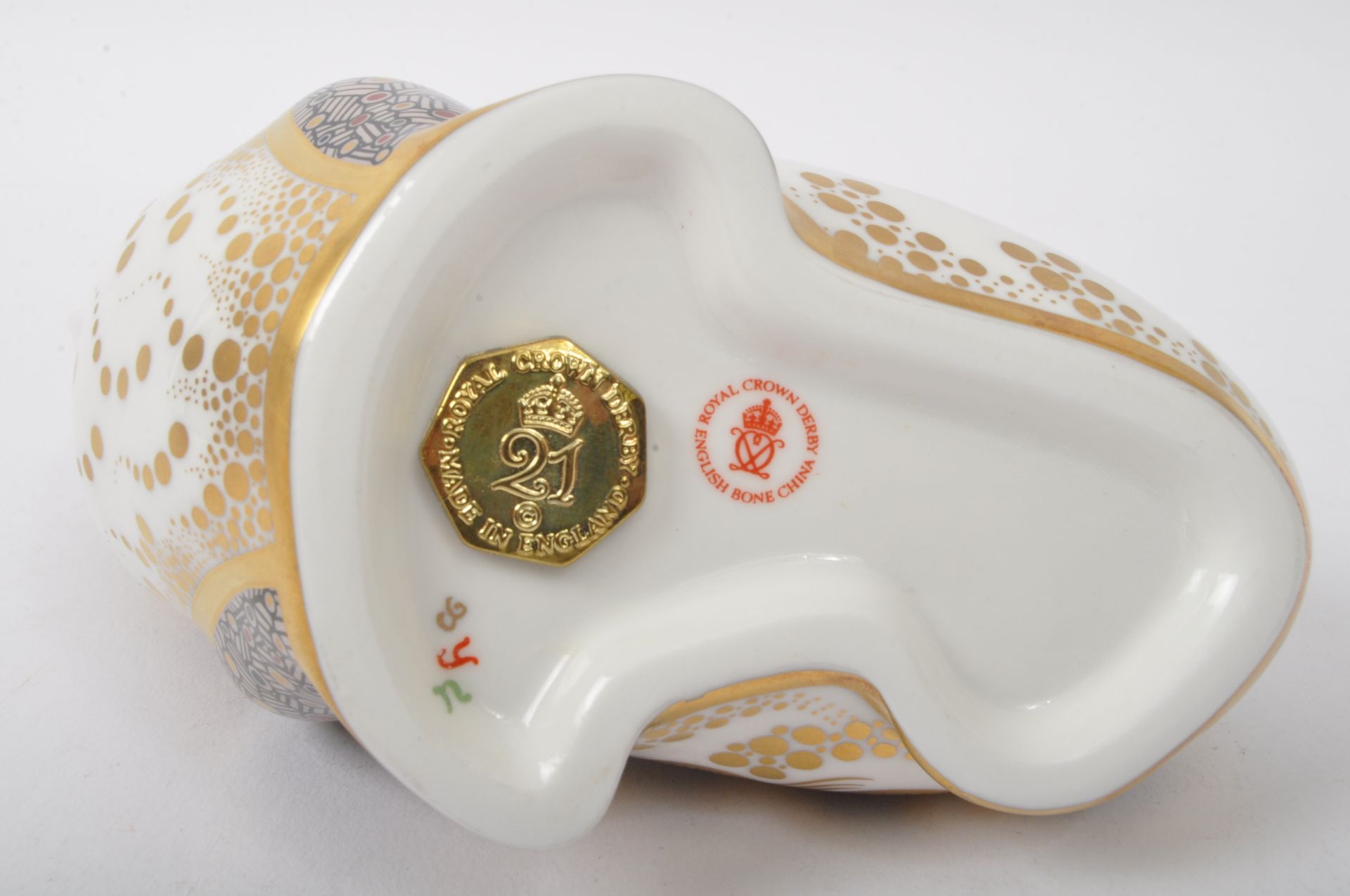 ROYAL CROWN DERBY - PAPBOX RUSSIAN WALRUS - PAPERWEIGHT - Image 4 of 5