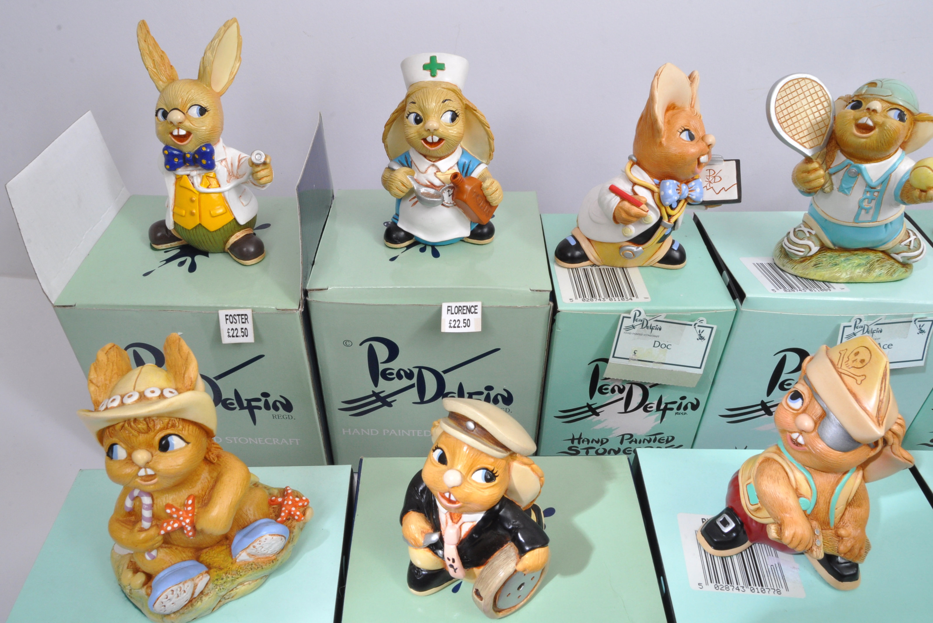 COLLECTION OF NOS BOXED PENDELFIN BUNNY RABBIT FIGURES - Image 3 of 5