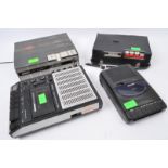 FOUR VINTAGE PHILIPS & UHER CASSETTE RECORDERS
